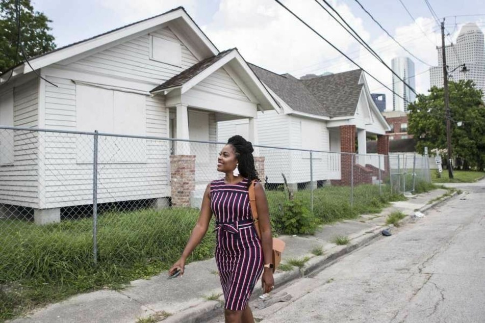 Zion Escobar, director of the Houston Freedmen's Town Conservancy, plans to raise $1 million to restore the neighborhood's streets.