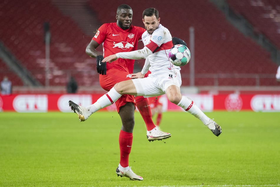 Dayot Upamecano (22, l.) wird schon seit langer Zeit von namenhaften Vereinen umworben. Ein Abgang im Sommer scheint fast sicher.