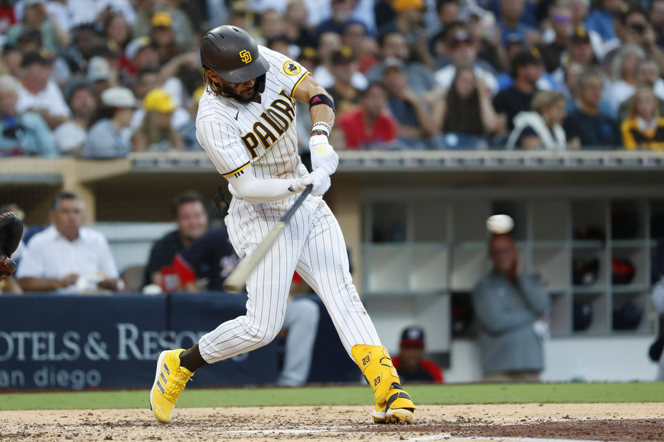 Fernando Tatis Jr.hit his 39th homer of the season to help the Padres beat the Giants on Thursday night.