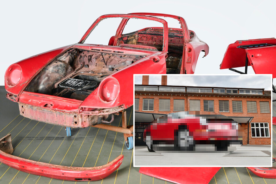 Porsche steht fast 40 Jahre im Schuppen, dann wird er restauriert: So sieht er heute aus
