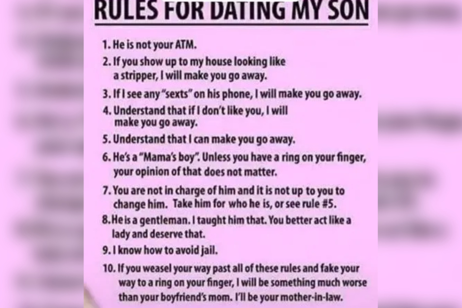 Dating rules