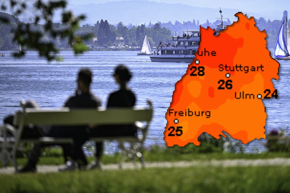 Die Temperaturen im Südwesten können sich am Wochenende sehen lassen.