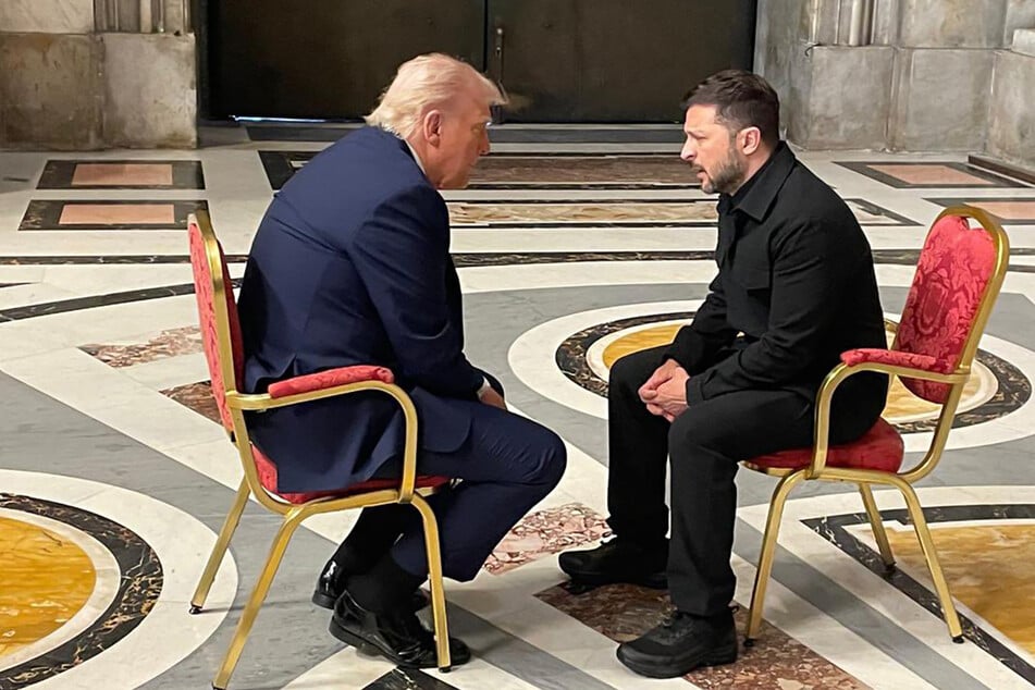 Trump and Zelensky met at the end of April before Pope Francis's funeral at the Vatican, the first encounter since their public clash.