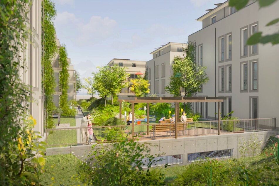 Grüne Wohnanlage bei Dresden lädt am Samstag (7.3.) zum Tag der offenen Tür