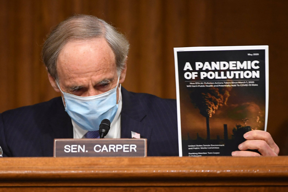 Sen. Thomas Carper, chairman of the Senate Environment and Public Works Committee, supports Biden's executive order.