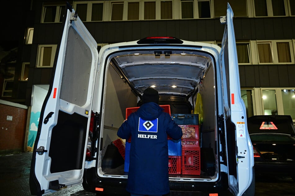 Der HSV hat die vorbereitete Spieltagsverpflegung an Hamburger Hilfseinrichtungen