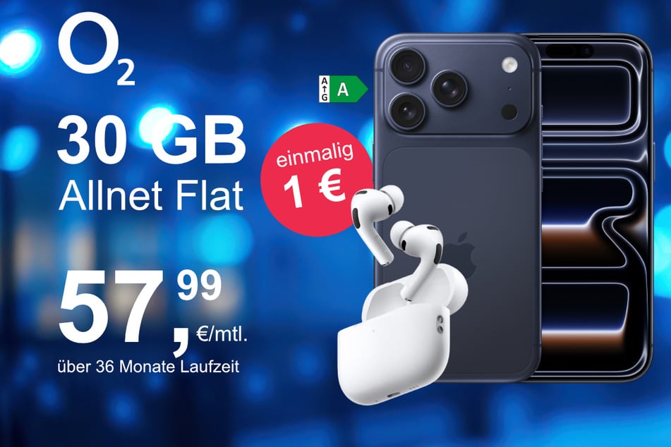 Bei o2 gibt's das iPhone 17 Pro jetzt mit Watch Ultra 3 im Bundle exklusiv für nur 1 Euro.
