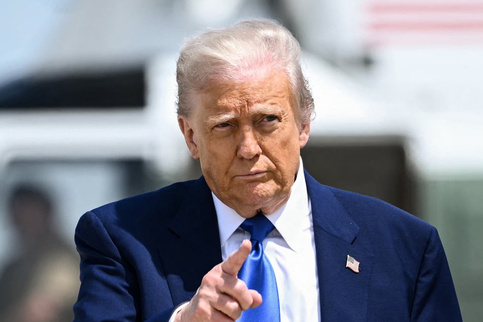 President Donald Trump said Monday he was considering offering sanctions relief to Syria as it seeks to rebuild after a grinding decade-plus civil war.