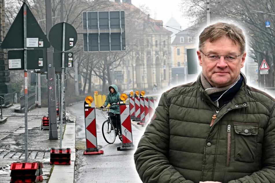 Ärger um den Schilder-Wald an der Carolabrücke