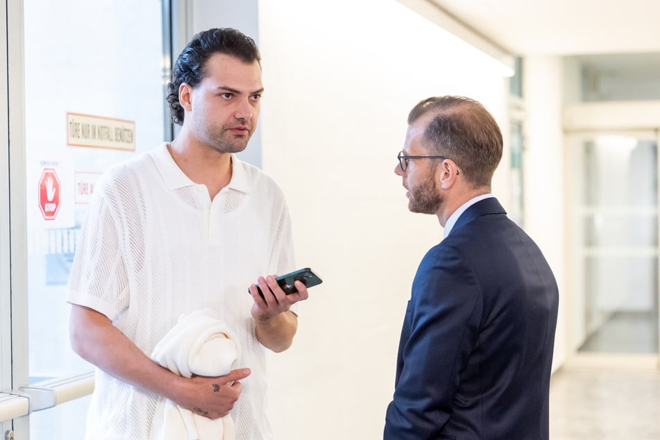 Jimi Blue Ochsenknecht (33, l.) musste sich vor Gericht verantworten. (Archivfoto)