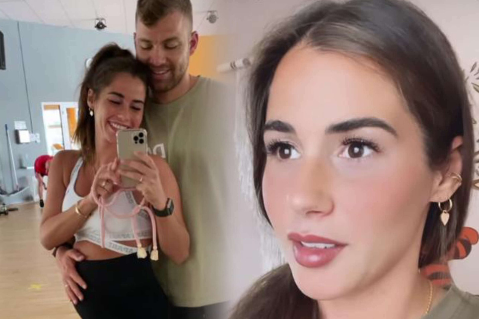 Schwangere Sarah Engels sprachlos, als Ehemann Julian mit dieser Überraschung um die Ecke kommt
