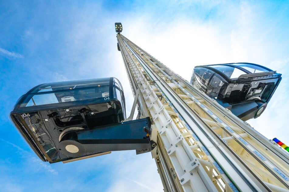 Mit dem neuen Panorama-Lift LOOK 360° können Besucher Hamburg aus der Vogelperspektive erleben.