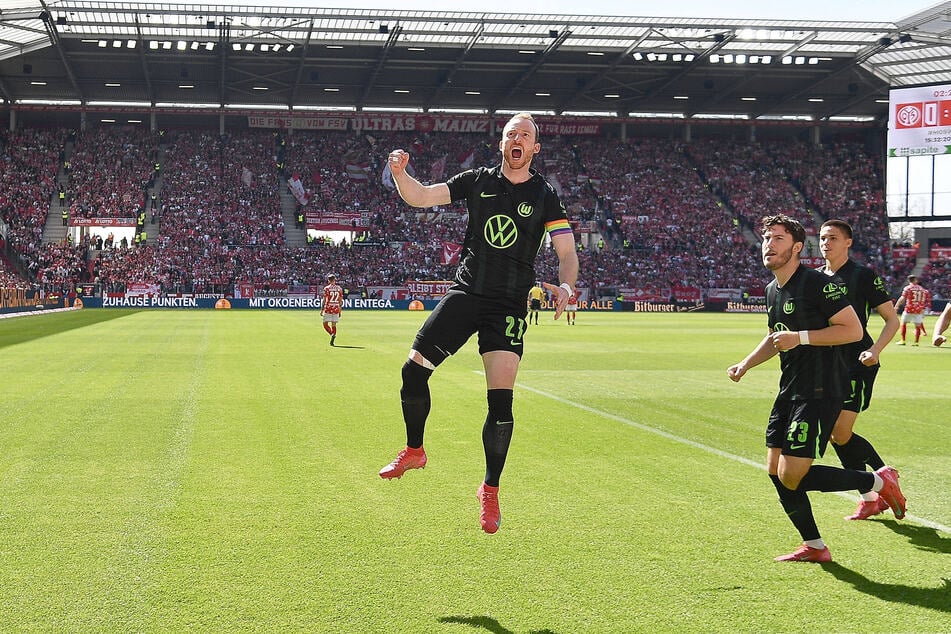 Rekordspieler und Kapitän: Maximilian Arnold (31) kommt mit dem VfL Wolfsburg zum VW Cup nach Zwickau.