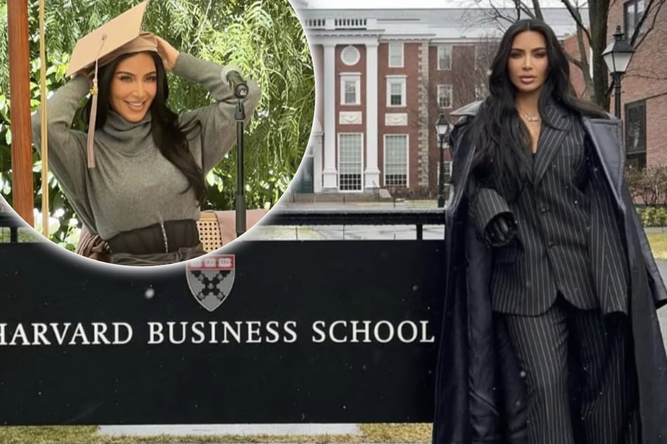 After six years: Kim Kardashian is now officially a lawyer