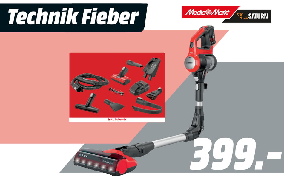 Bosch-Stielsauger für 399 Euro.