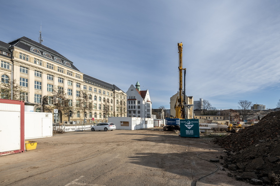 Am Hartmannplatz wird bis 2022 eine neue Oberschule gebaut.