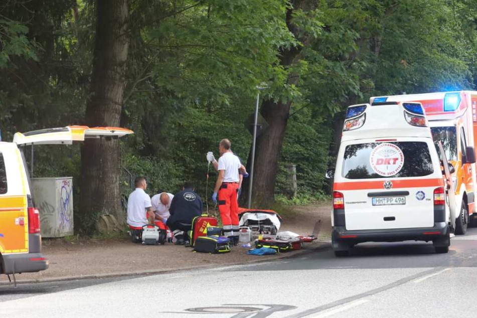Der 40-Jährige schwebt nach dem Crash in Lebensgefahr.