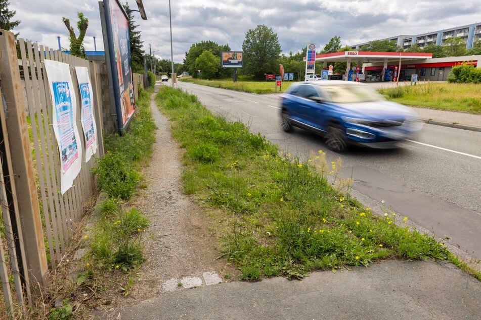 Wird aus diesem armseligen Trampelpfad jemals ein richtiger Gehweg?