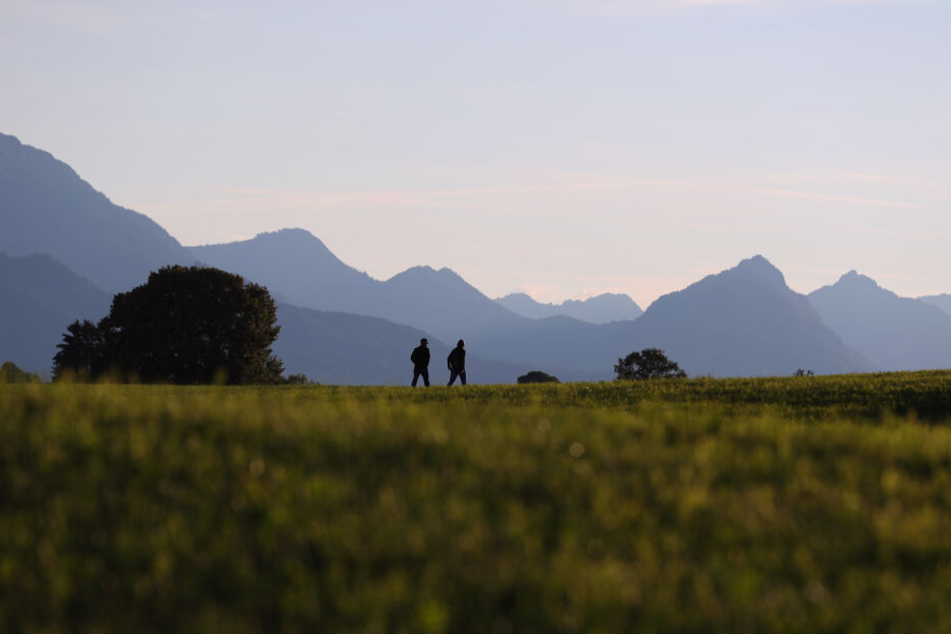 Der Wanderer war mit einer Begleiterin in den Allgäuer Alpen unterwegs, als das Unglück passierte. (Symbolbild)