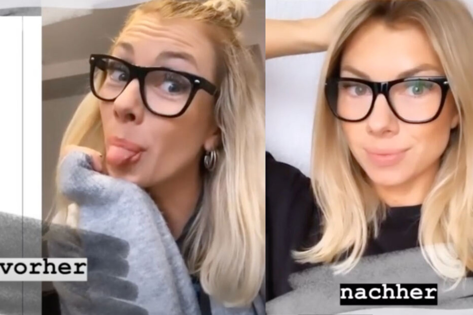 Laut eigenen Aussagen startet sie ohne Falten nun "glücklicher ins neue Jahr".
