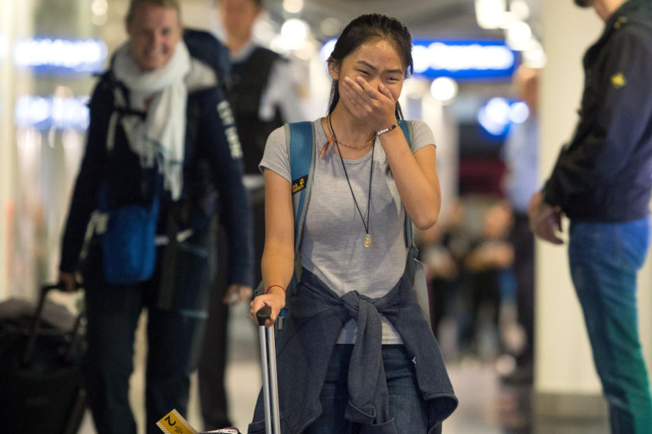Geschafft! Nach zwei Monaten Kampf ist die 15-jährige Bivsi endlich zurück in Deutschland.