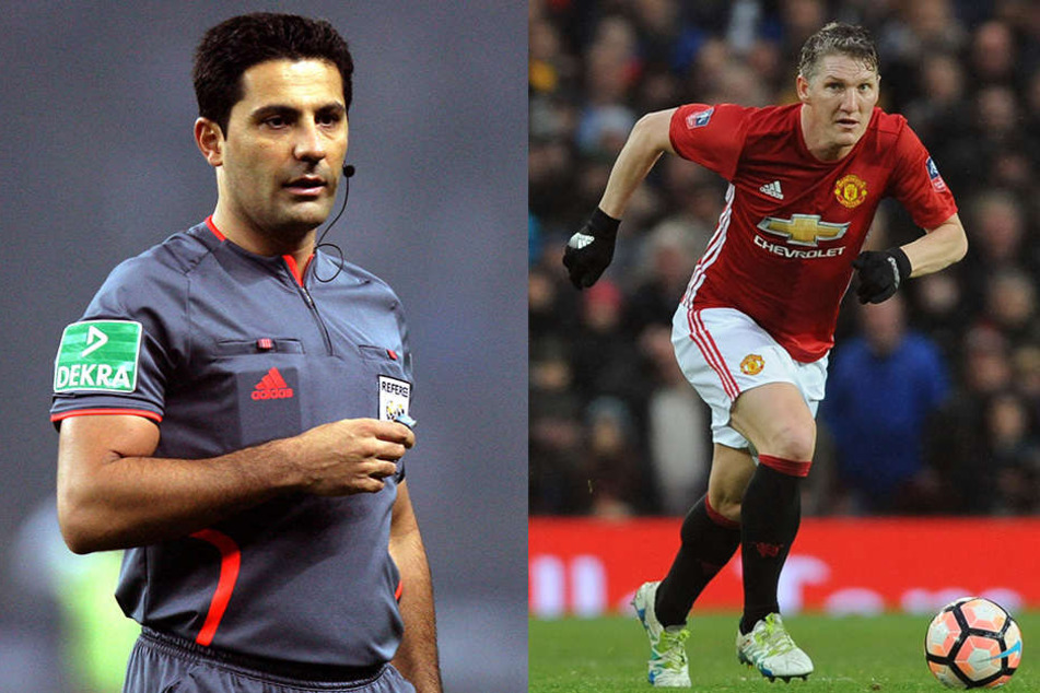 Babak Rafati (links) erhielt nach seinem Selbstmordversuch aufmunternde Worte von Bastian Schweinsteiger (rechts).