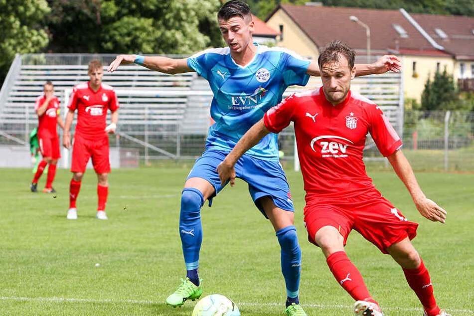 Nach Rückstand kam Wacker Nordhausen noch zum Ausgleich gegen die Rot-Weißen.