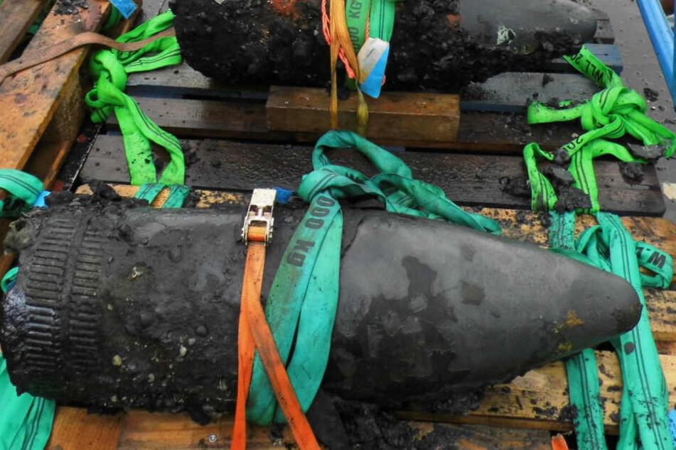 Kampfmittel aus dem zweiten Weltkrieg wurden 2016 in der niedersächsischen Nordsee geräumt.
