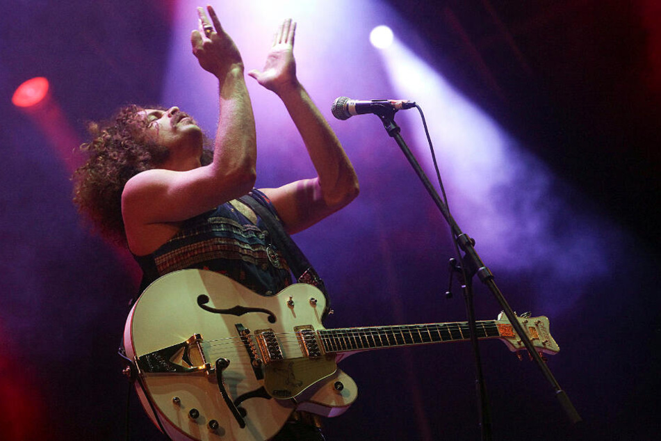Andrew Stockdale, Gründungsmitglied von Wolfmother, besticht mit seiner einzigartigen Stimme.