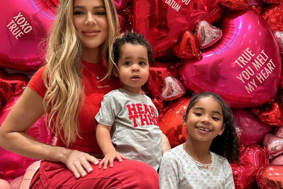 Though Khloé Kardashian (l.) is single and not mingling, she did share that she's "thriving" now that her baby daddy, Tristan Thompson, has left Los Angeles.