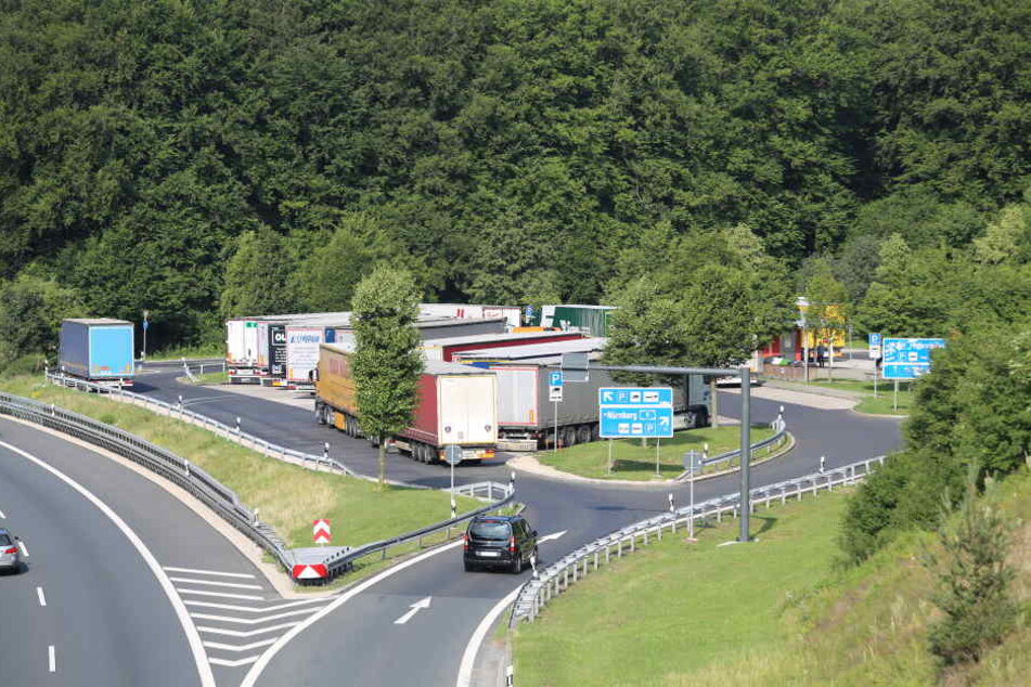 Am Rasthof Sperbes an der A9 zwischen Bayreuth und Nürnberg wurde die 28-Jährige offenbar ermordet.