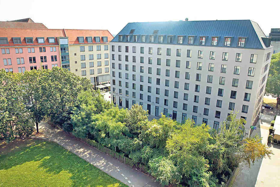 Auf dieser Fläche am Altmarkt sollen 180 Wohneinheiten entstehen, davon fast
30 Sozialwohnungen.