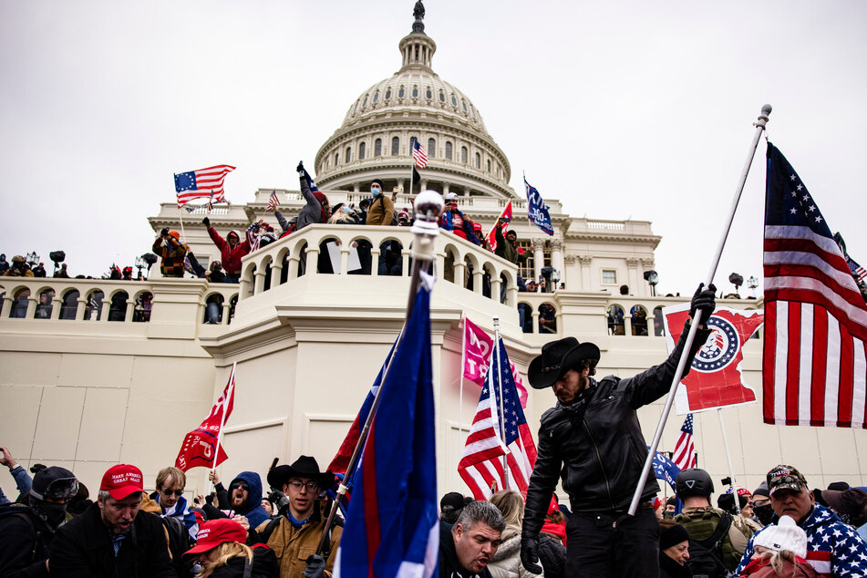The "Appeal to Heaven" flag was flown by rioters during the January 6 Capitol insurrection.