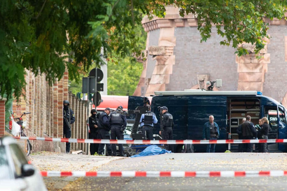 Ein Rechtsextremist hat im Oktober bei einem Anschlag in Halle zwei Menschen getötet. (Archivbild)