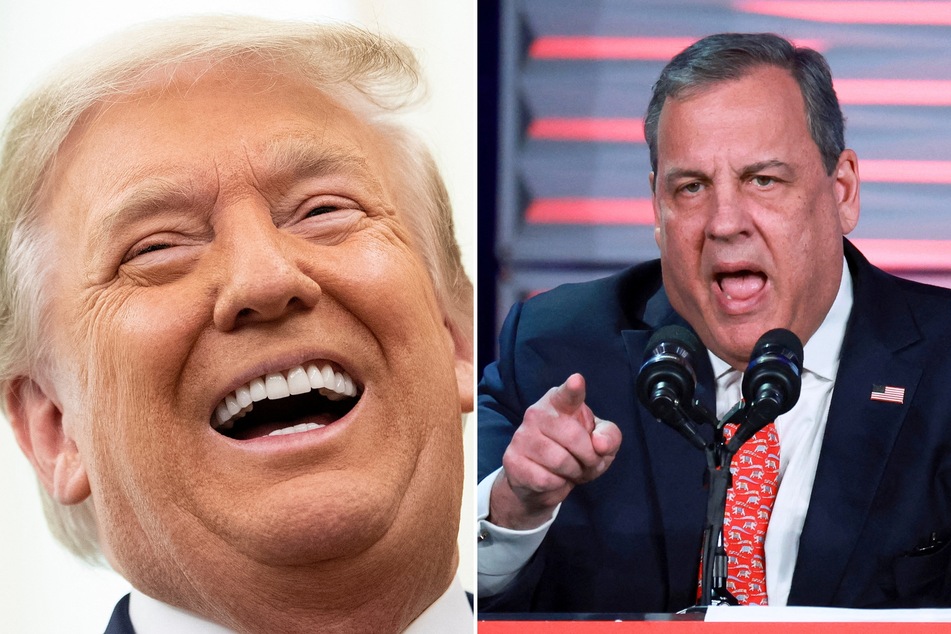 Donald Trump reacts to Chris Christie and Asa Hutchinson getting booed: "Sloppy Chris!"