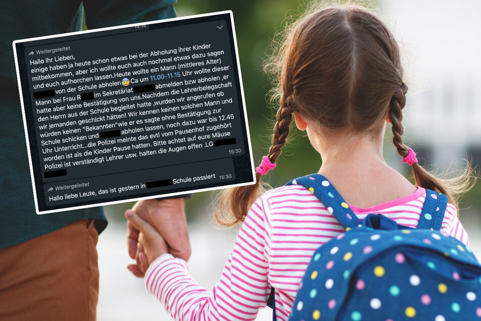 Fremder wollte Schulkind mitnehmen: Polizei sucht nach Zeugen, Eltern-Warnung auf WhatsApp