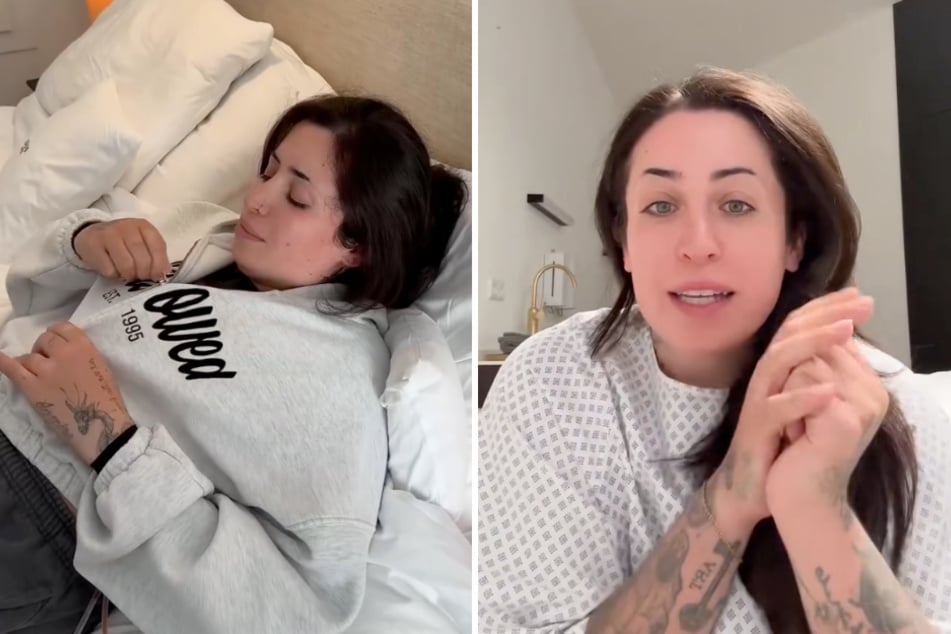 Transgender-Influencerin Jolina Mennen (32) hat sich erneut unters Messer gelegt. Unter anderem ließ sie sich ihre Brustimplantate entfernen.