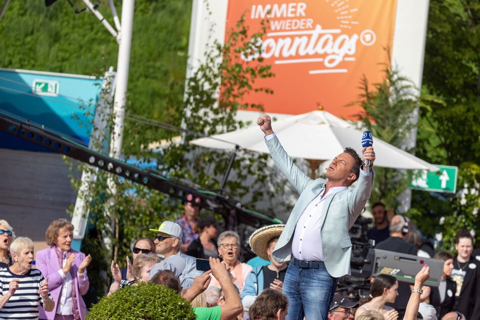 Am Sonntag kam es in der SWR-Sendung "Immer wieder sonntags" zu einem tragischen Zwischenfall. (Archivbild)