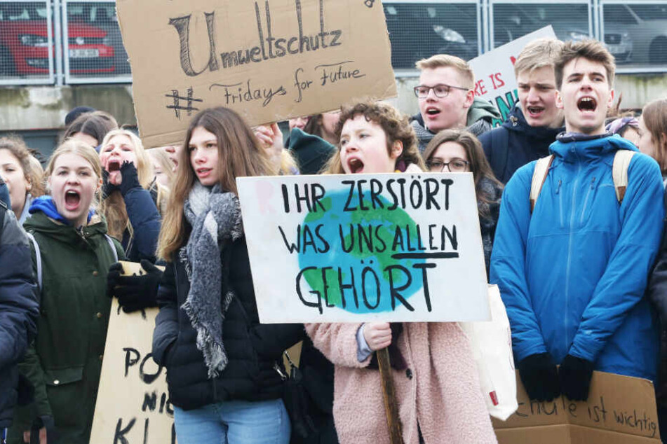 Eine geringere Teilnehmerzahl hat sich bei den Schüler-Demos am Freitag abgezeichnet.