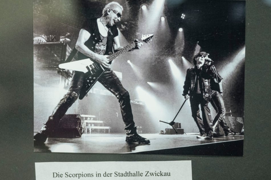 "Beim Konzert der Scorpions 2013 hab ich bestimmt drei Kilo abgenommen", erinnert sich Matthias Lippmann. "Ich hatte nur zwei Lieder Zeit, um die Musiker zusammen auf ein Foto zu kriegen."