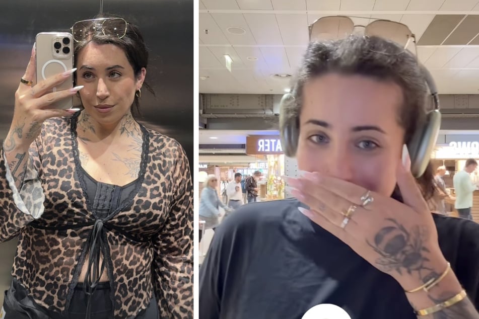 Die Zugfahrt nach Köln entwickelte sich für Jolina Mennen (32) zum absoluten Fauxpas.