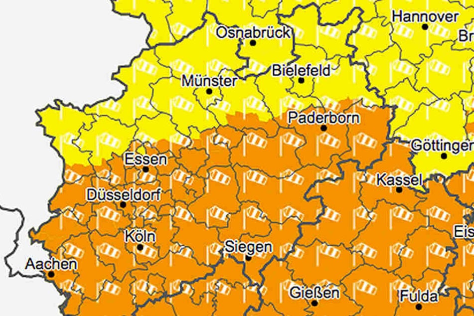 Es wird stürmisch in NRW.