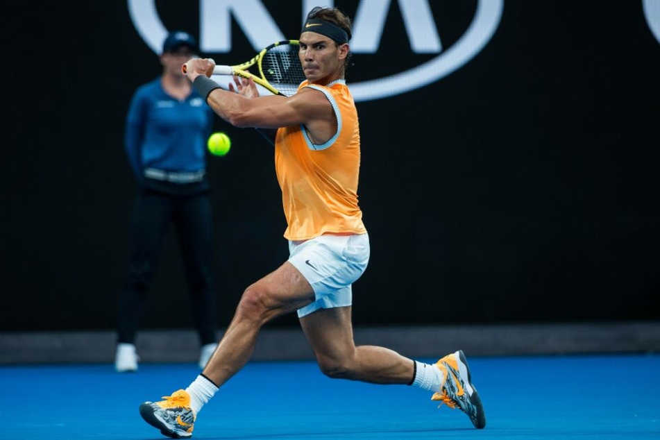 Rafael Nadal fand in den ersten beiden Sätzen nicht zu seinem Rhythmus.