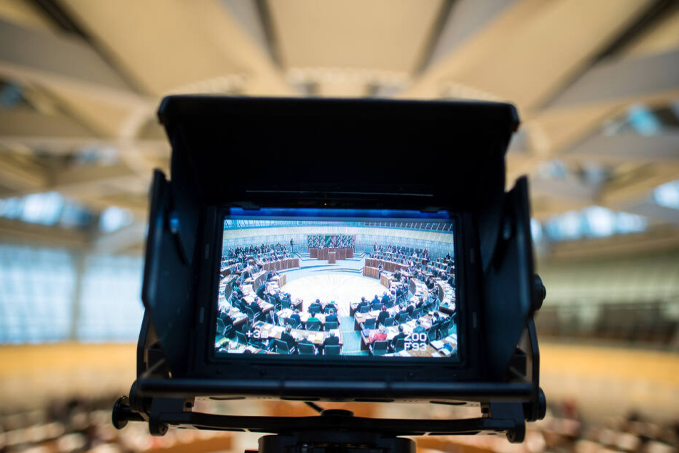 Der NRW-Landtag in Düsseldorf.