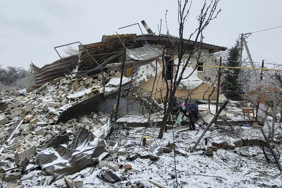 Die Angriffe erfolgten inmitten eines Kälteeinbruchs, der derzeit über die Ukraine hinwegfegt.