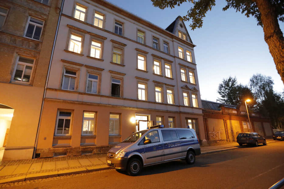 Die Polizei musste in den vergangenen Tagen mehrfach zur Asylunterkunft in der Matthesstraße in Chemnitz ausrücken.