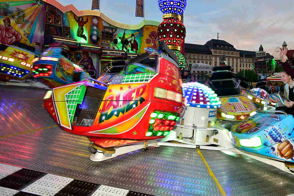 Ein Rummel auf dem Hartmannplatz gehört zum Bürgerfest.