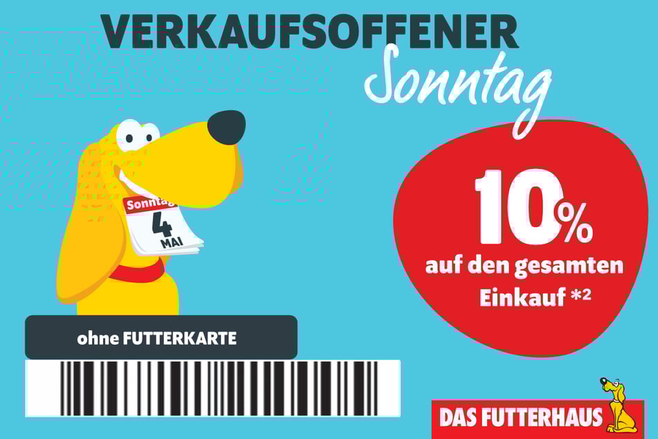 Mit einem Klick Rabatt-Coupon für die 10 Prozent herunterladen und EAN-Code an der Kasse scannen!