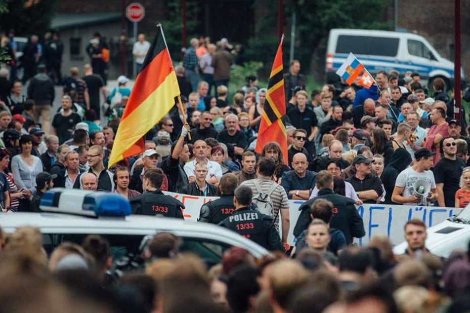 Gegen die Eröffnung eines Asylheims in Freital gab es 2015 heftige Proteste.
