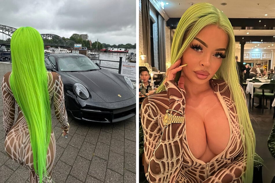 Teure Autos und goldene Rolex-Uhren gehören für Katja Krasavice (28) mittlerweile zu ihrem Alltag.